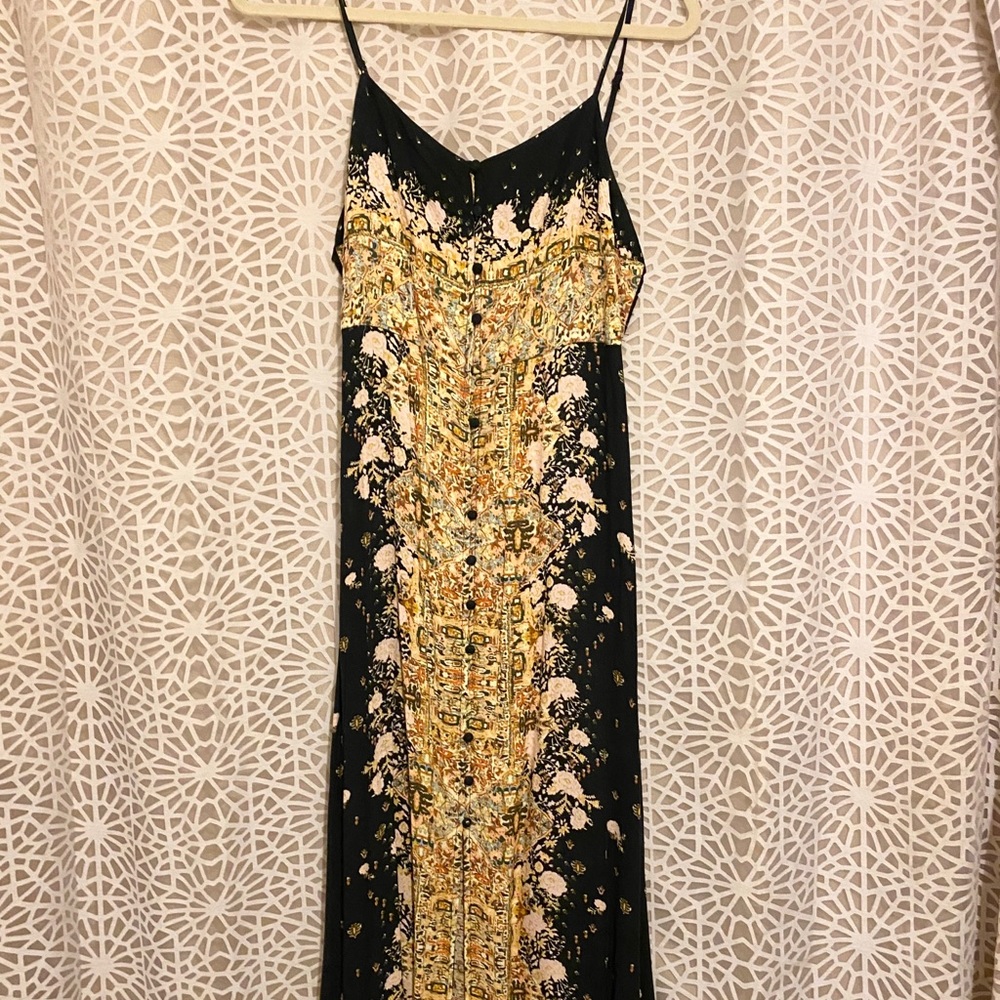 Free People Print Maxi Dress